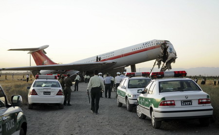 Iran's airline suspends flights after crash