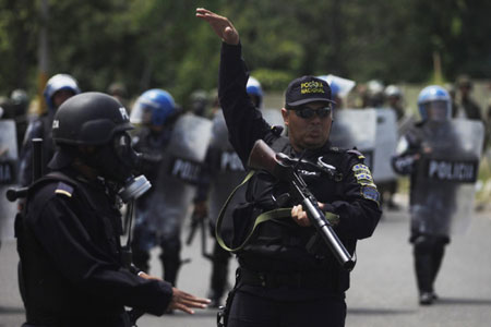 Central American leaders condemn Honduran coup