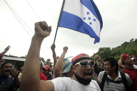 Central American leaders condemn Honduran coup