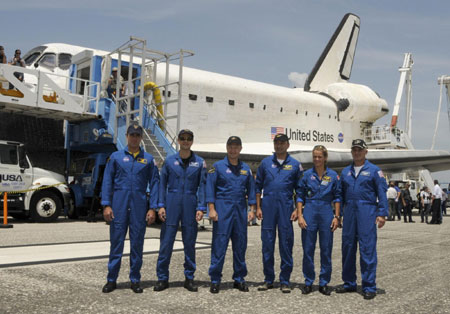 Astronauts return from space to sushi overload