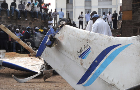 One dead as light plane crashes in Kenya