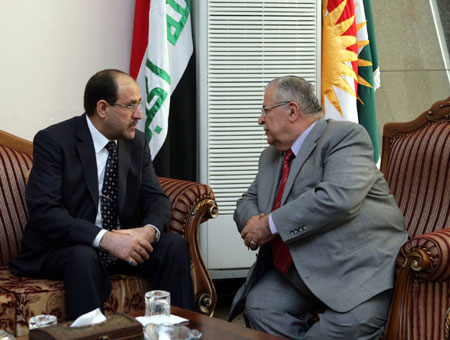 Iraqi PM visits Kurdistan for land, oil talks