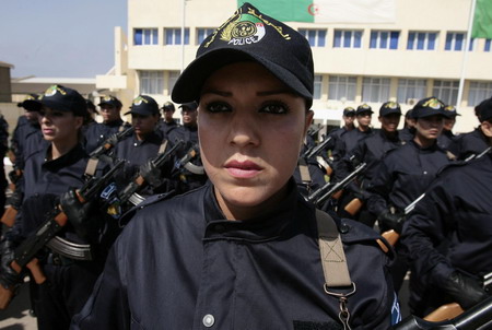 Muslim Algeria's pride: Policewomen