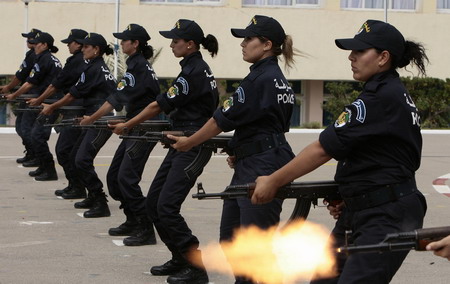 Muslim Algeria's pride: Policewomen
