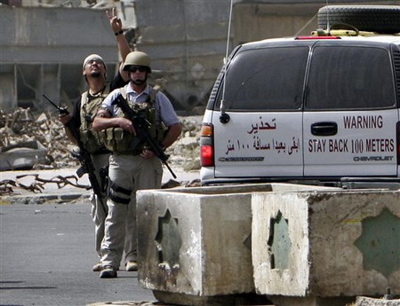 Briton in Iraqi custody after killing colleagues