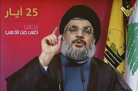 Hiding Hezbollah chief all over on Facebook