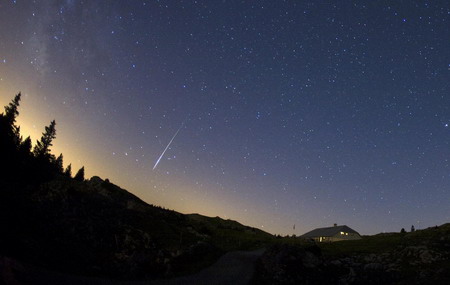 Make a wish on a shooting star
