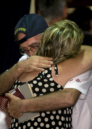 Freed sailors: So good to be home again