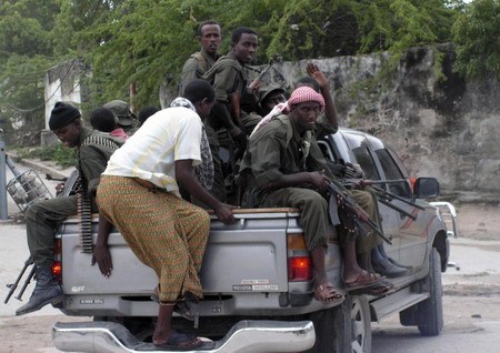 3 Somali gunmen die in attack on UN compound