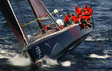 Volvo Ocean Race in Swedish archipelago