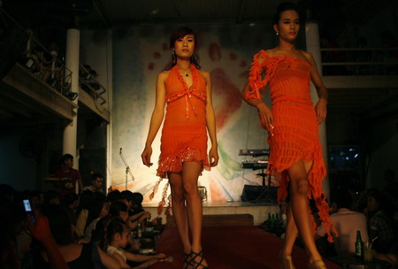 Transsexual fashion show in Vietnam