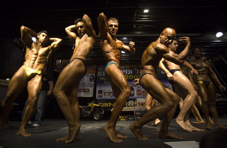 Mr Israel bodybuilding contest