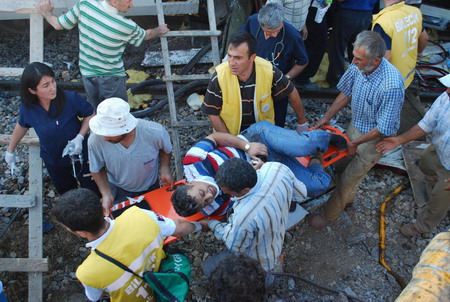 Train accident in Turkey kills four, injures 17