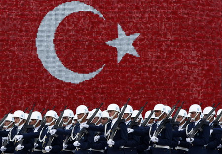 Ceremony held for the air force graduates in Istanbul