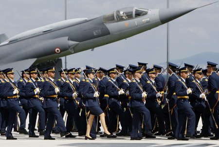 Ceremony held for the air force graduates in Istanbul