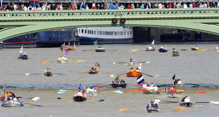 Great River Race in London