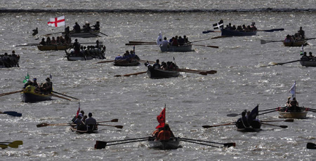 Great River Race in London