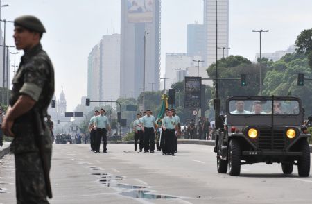 Brazil holds parade to celebrate Independent Day