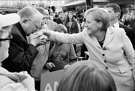 Slow & steady Merkel set to win race