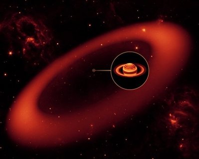 Huge new ring spotted around Saturn