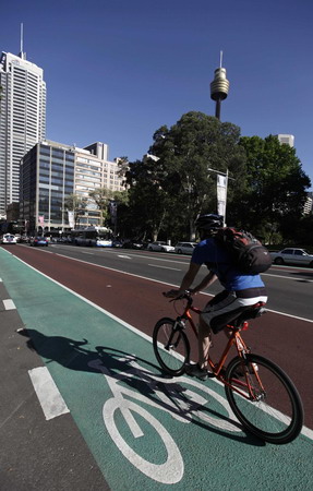 Ride-to-work Day in Sydney
