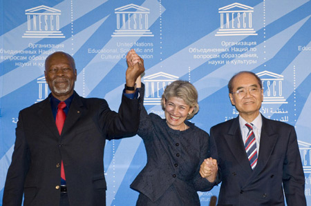 UNESCO confirms first female director-general