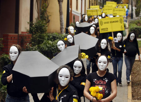 Int'l Day for the Eradication of Poverty in Lima
