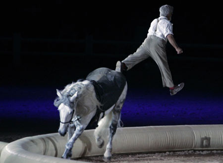 Horse's show in El Jadida