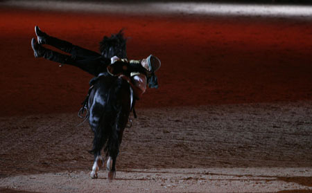 Horse's show in El Jadida