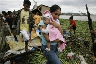 4th typhoon in month lashes Philippines; 12 killed