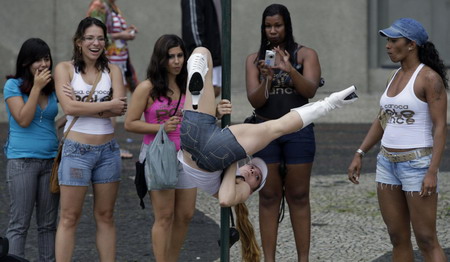 Gay parade in Rio de Janeiro