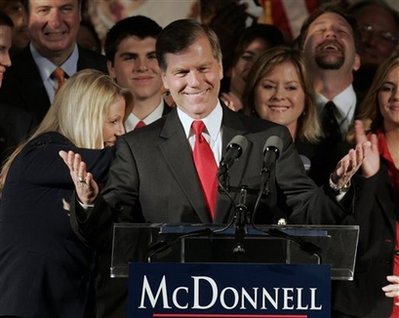 Republican wins Virginia in test of Obama's clout