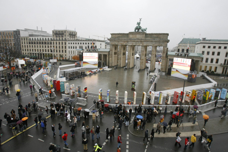 Germany celebrates fall of Berlin Wall
