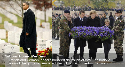 Nations around world honor war dead