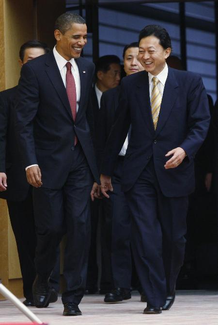 Obama meets Japan's Prime Minister Hatoyama