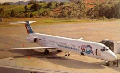 Plane misses runway in east Congo, landing in lava