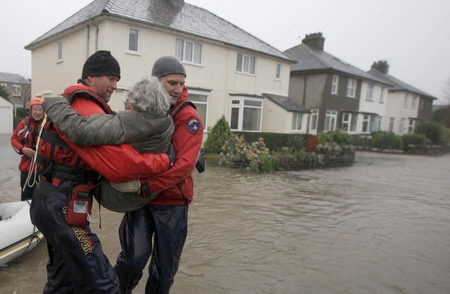 British air force rescues 200 from floodwaters