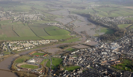 UK hit by floods after record rainfall