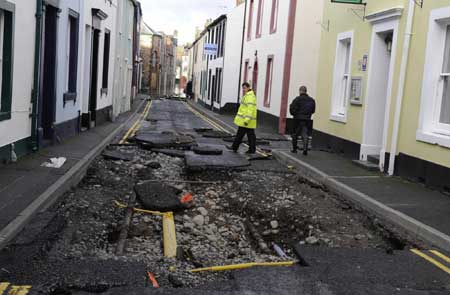 UK hit by floods after record rainfall