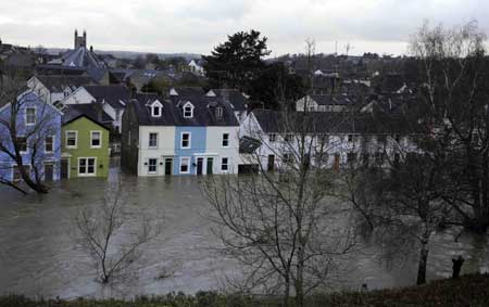 UK hit by floods after record rainfall