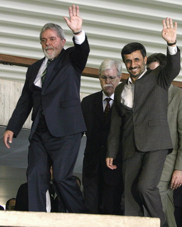 Iran's Ahmadinejad on trip to Brazil
