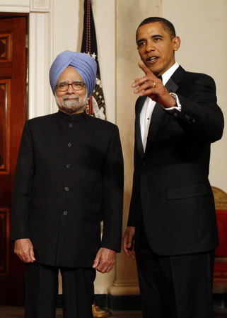 Indian leaders taste fine food on US visits