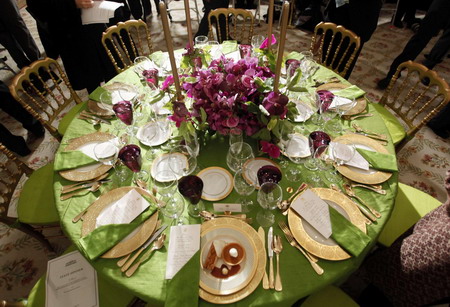 Indian leaders taste fine food on US visits