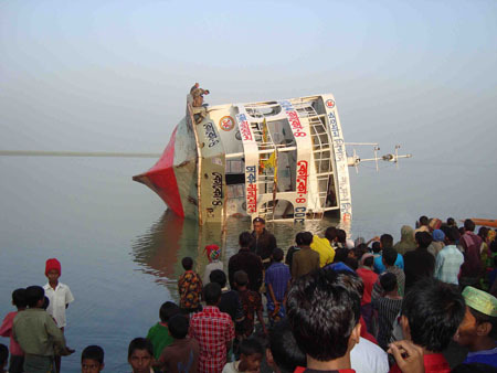Death toll from ferry accident in S Bangladesh rises to 53