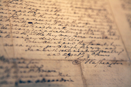 George Washington letter to be auctioned