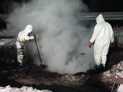 Giant oil spill in Alaska likely caused by ice