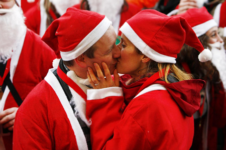 Great Scottish Santa Run in Scotland