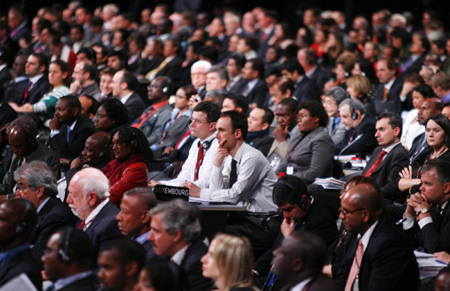 Climate talk enters into high-level phase