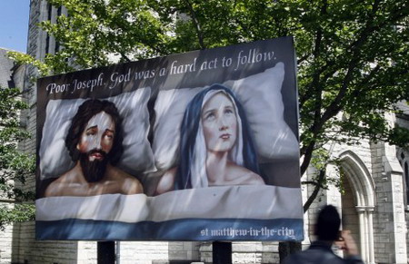 Biblical bedroom billboard rouses New Zealanders' ire