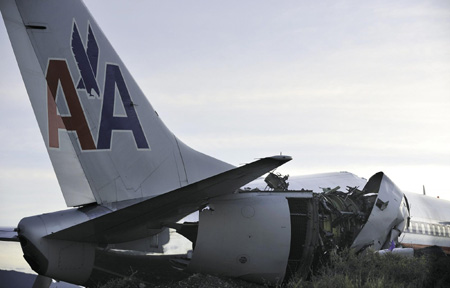 US plane overshoots Jamaica runway, dozens hurt